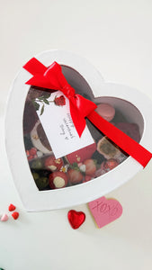 Valentine's Day Heart-Shaped Grazing Box