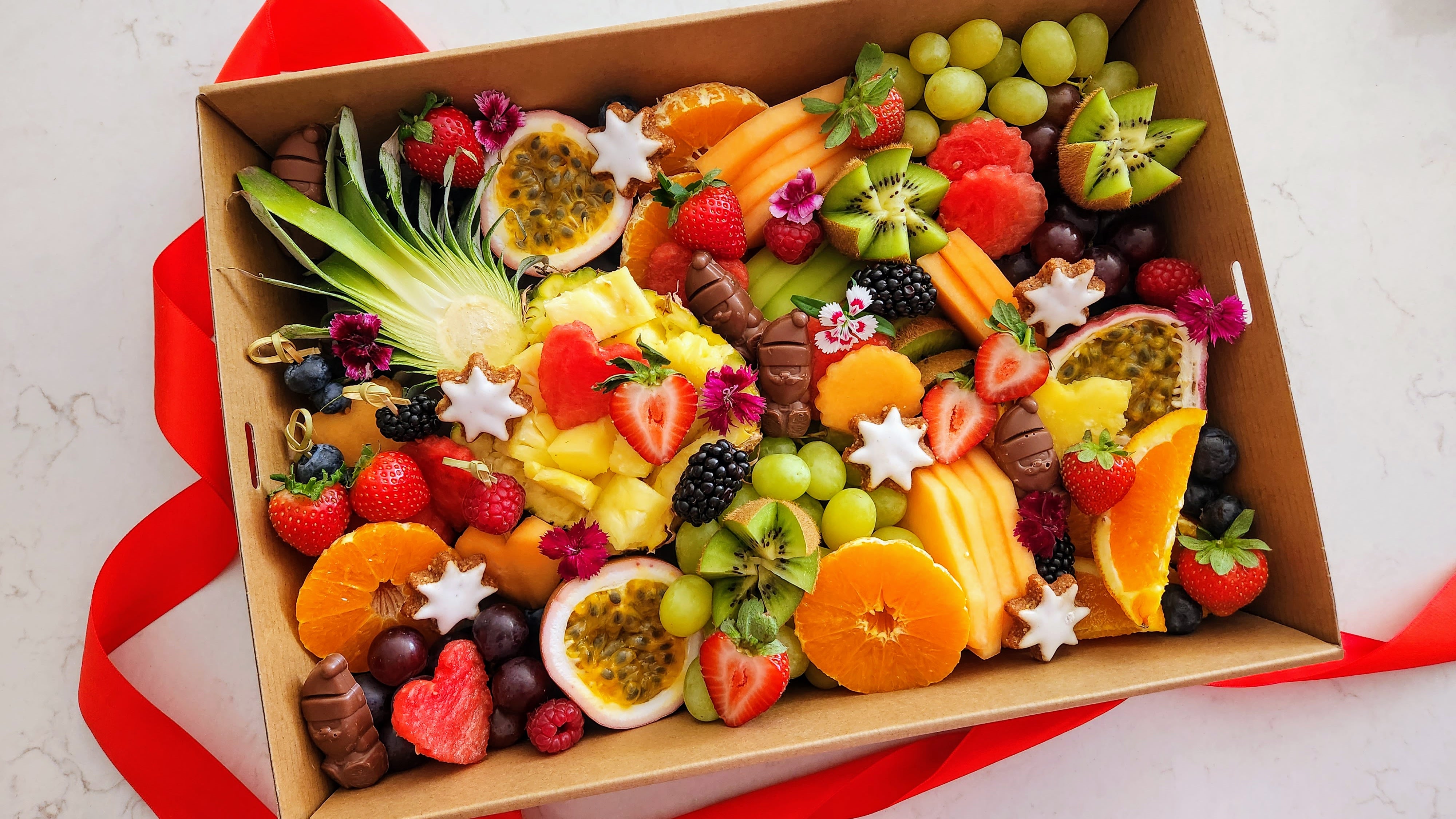Christmas Fruit Box